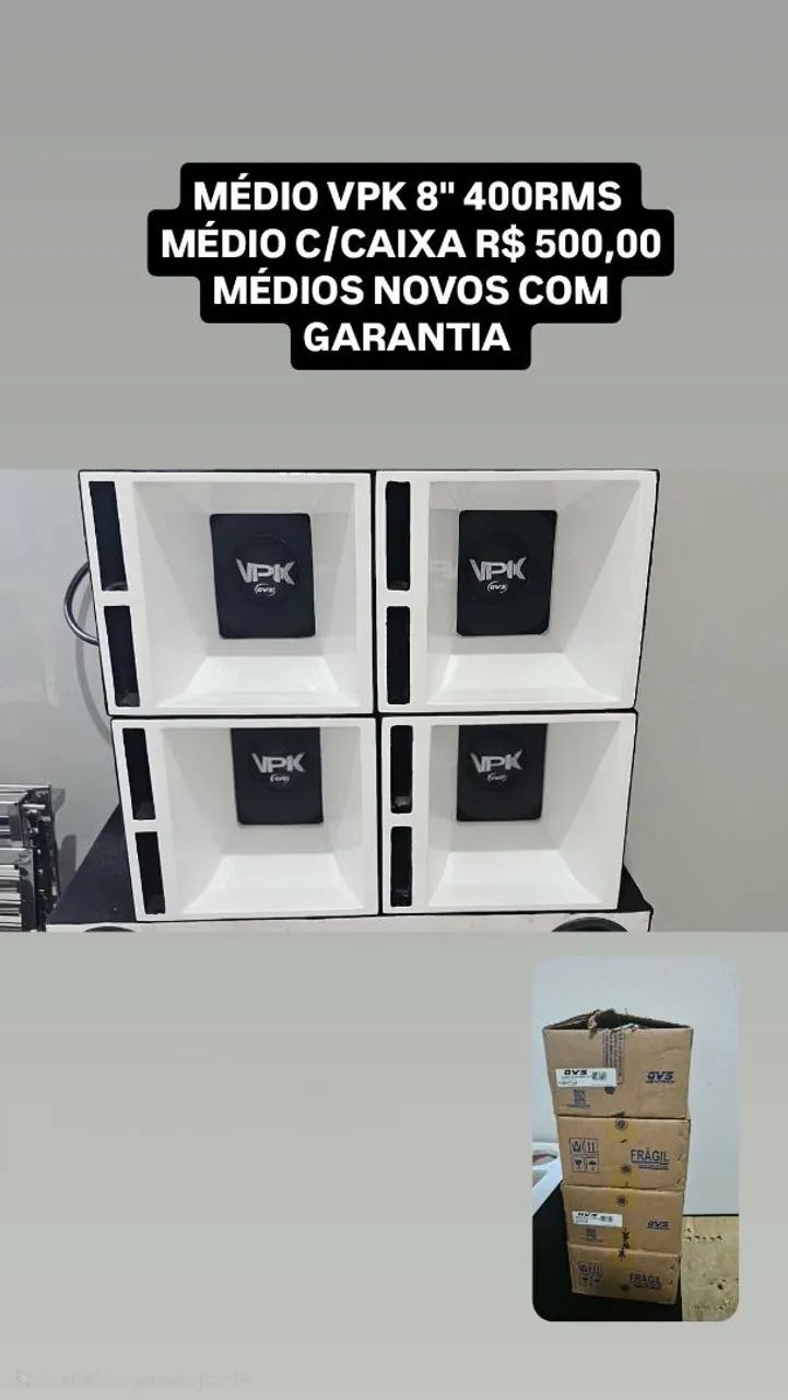 MÉDIOS VPK 8 400RMS 