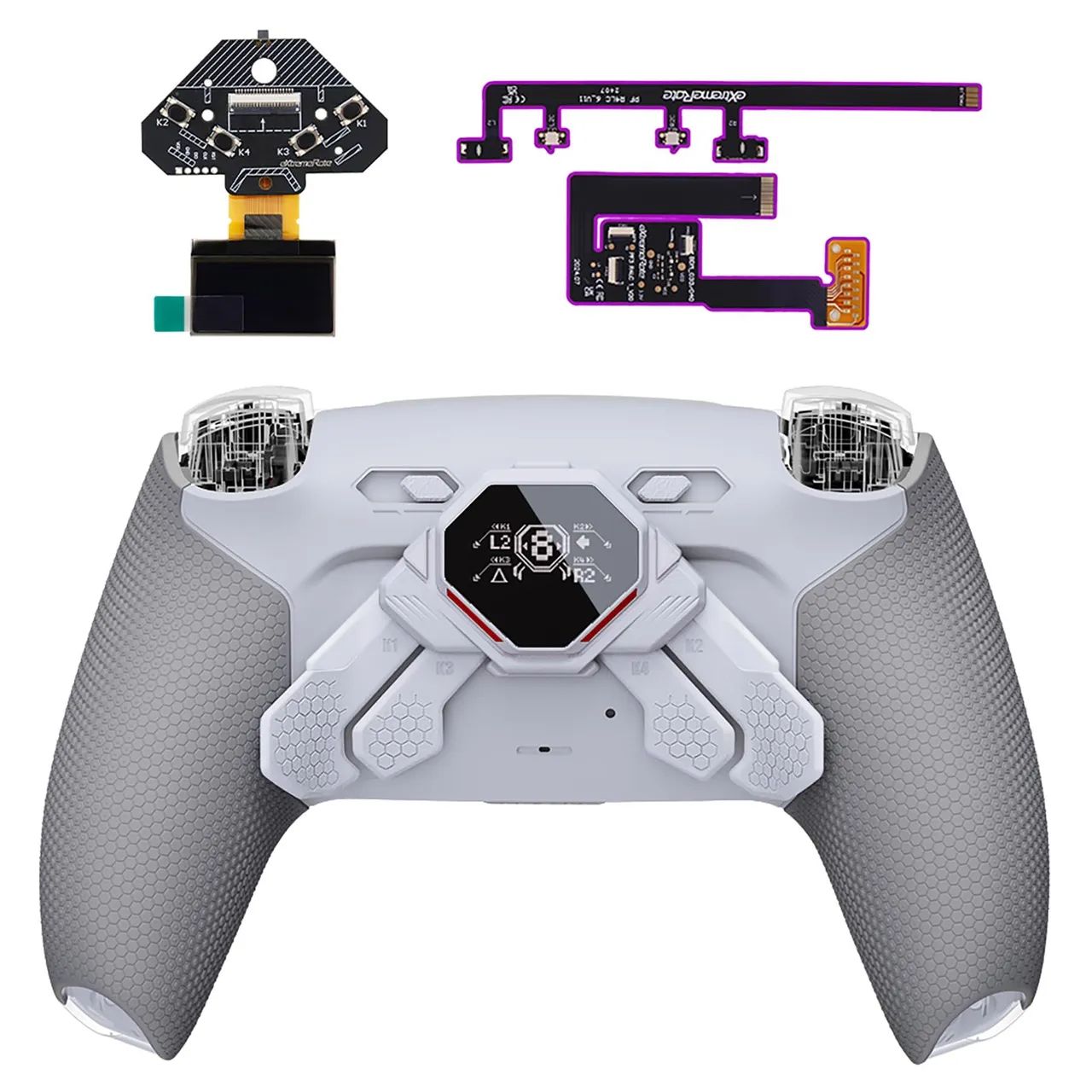 Kit Paddle eXtremerate Spark - tela oled - dualsense ps5 - Peças e