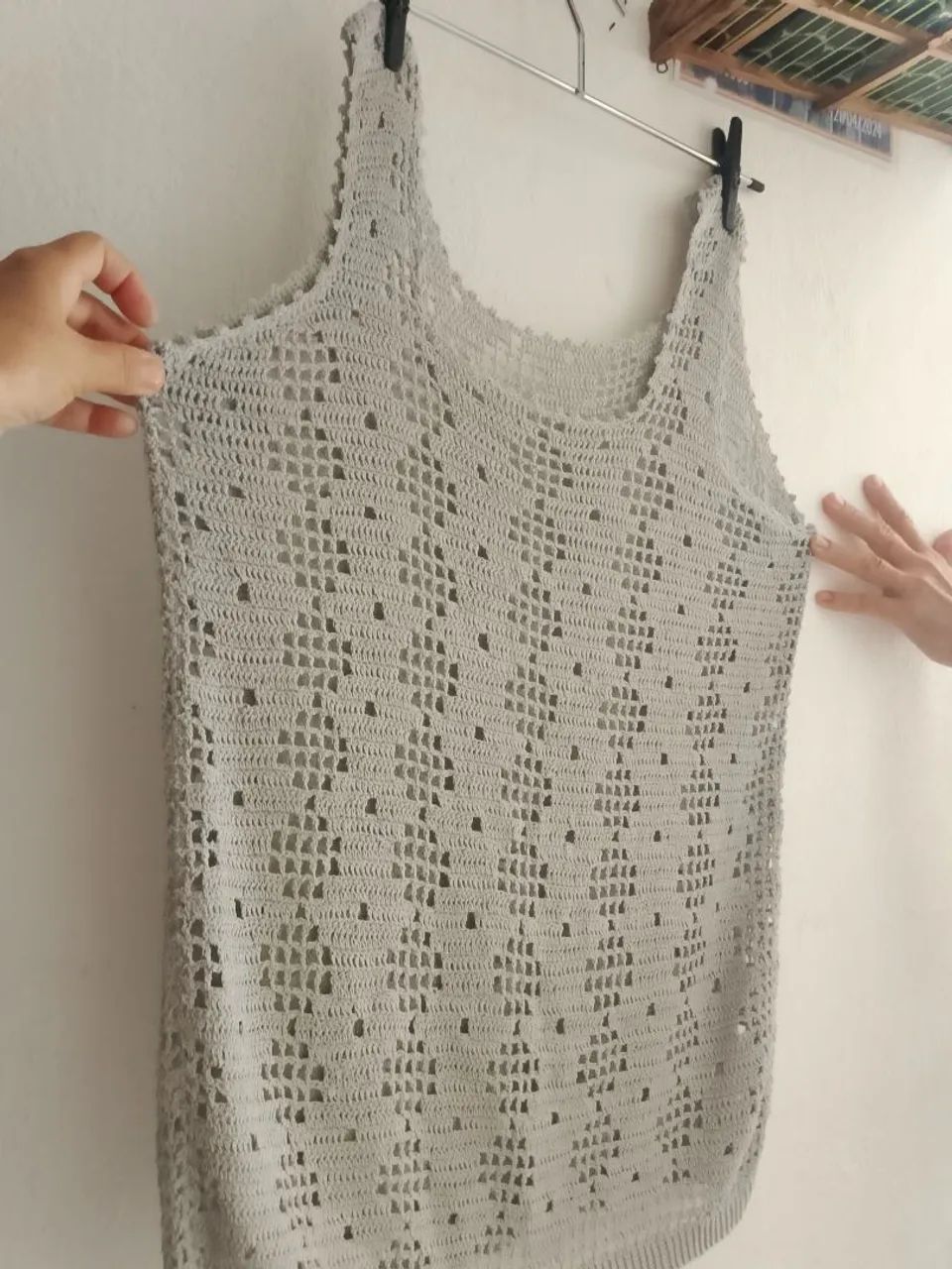 Blusas de crochê, cada 150,00 - Foto 4