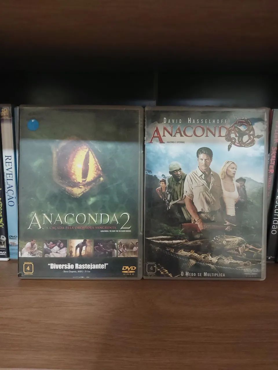 Anaconda 2 e 3 - DVD Original - Suspense/Terror