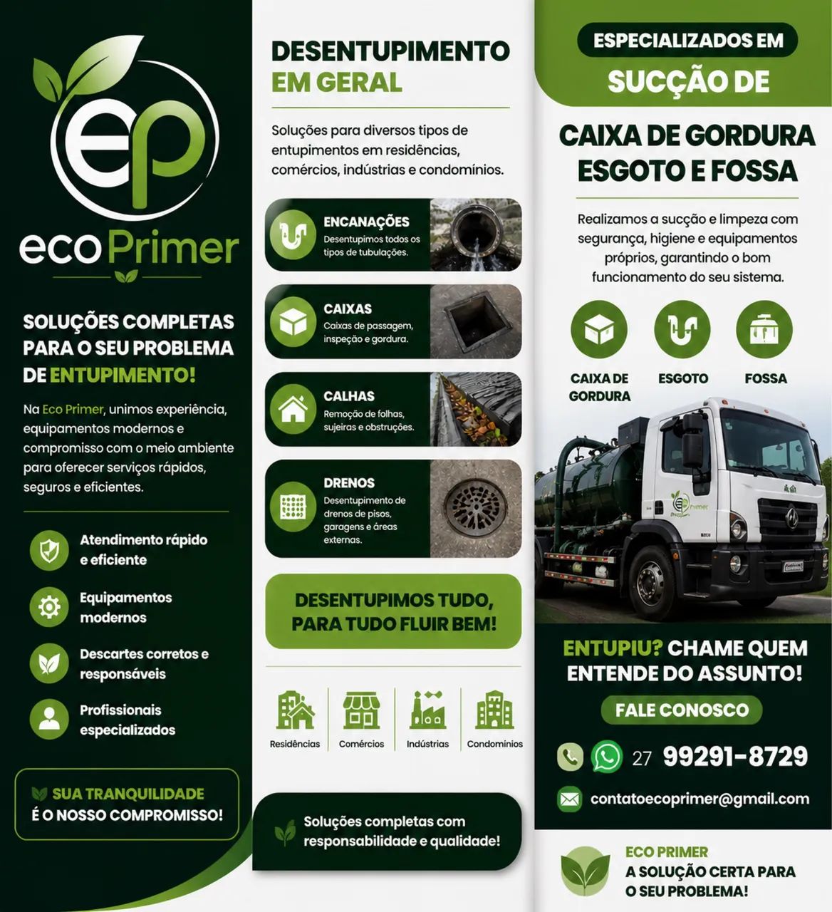 Desentupidora Rápida e Eficiente - Atendimento 24h! ? - Foto 2
