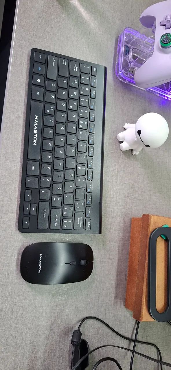 Kit Teclado e Mouse sem fio 2.4 GHz Hmaston