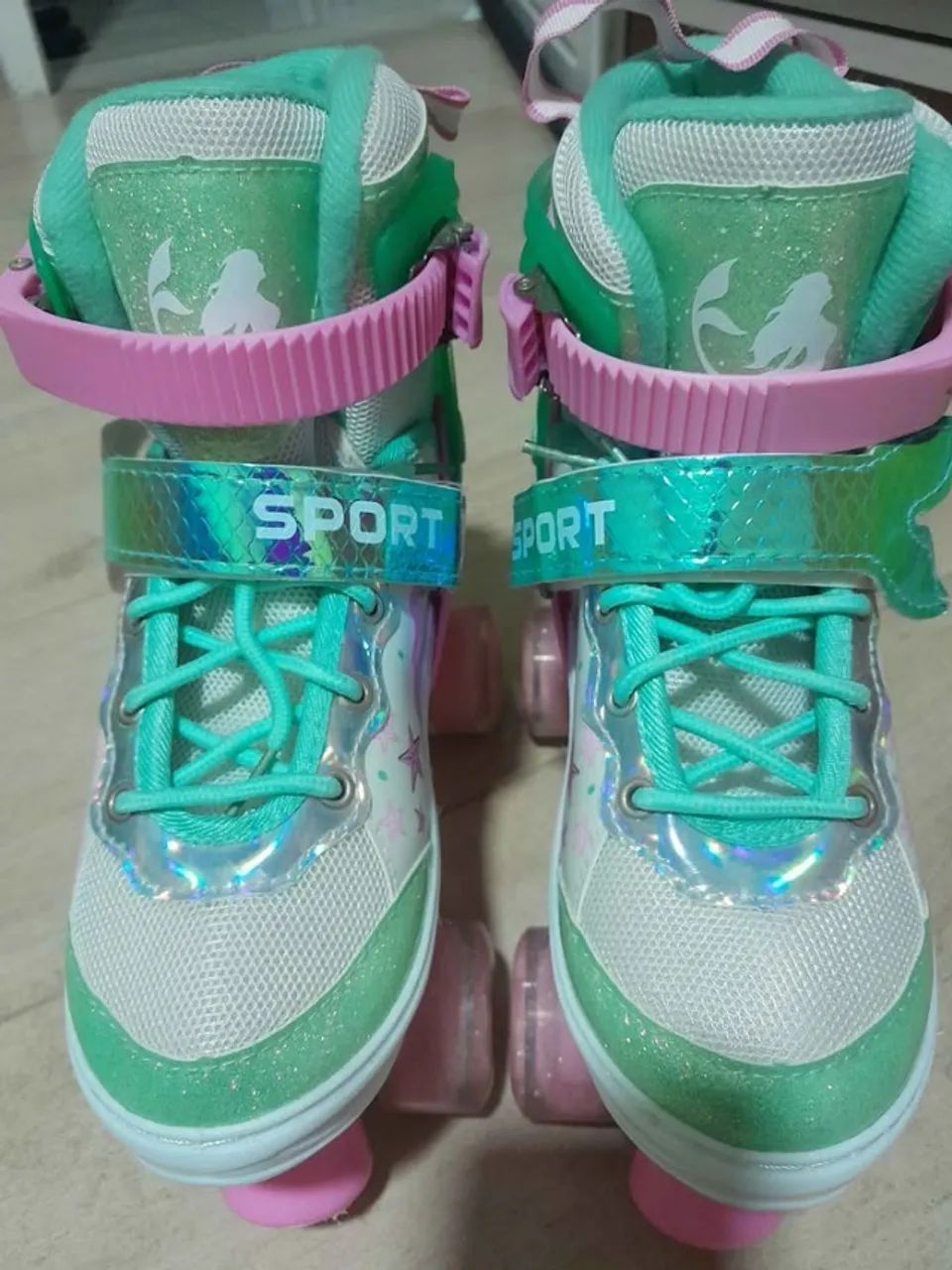 Patins em ótimo estado, muito novo! - Foto 5