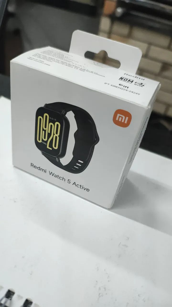 Smartwatch Xiaomi Active 5 + Carregador