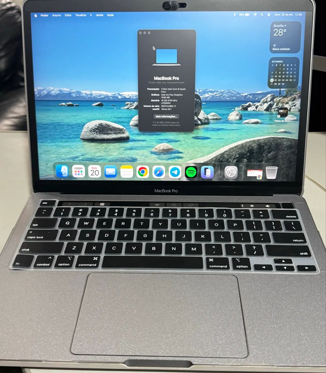 Macbook Pro 2020 1 tb de Memória, 16 g de Ram - Foto 2