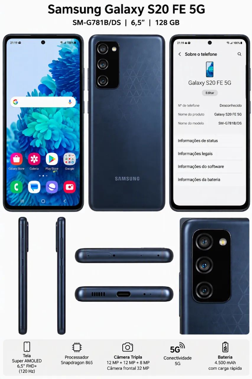 ? **Samsung Galaxy S20 FE 5G - 128GB**