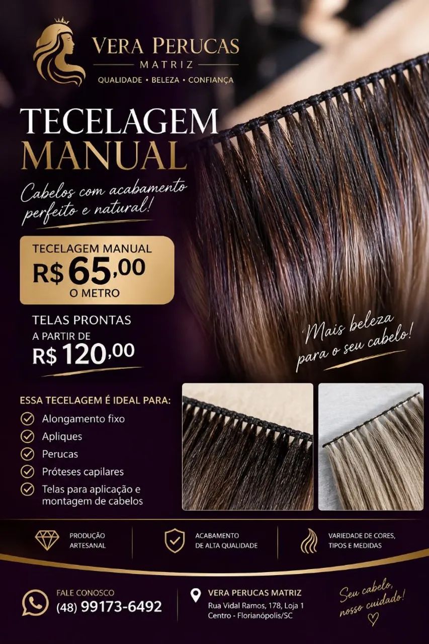 Tecelagem manual de cabelos  - Foto 4