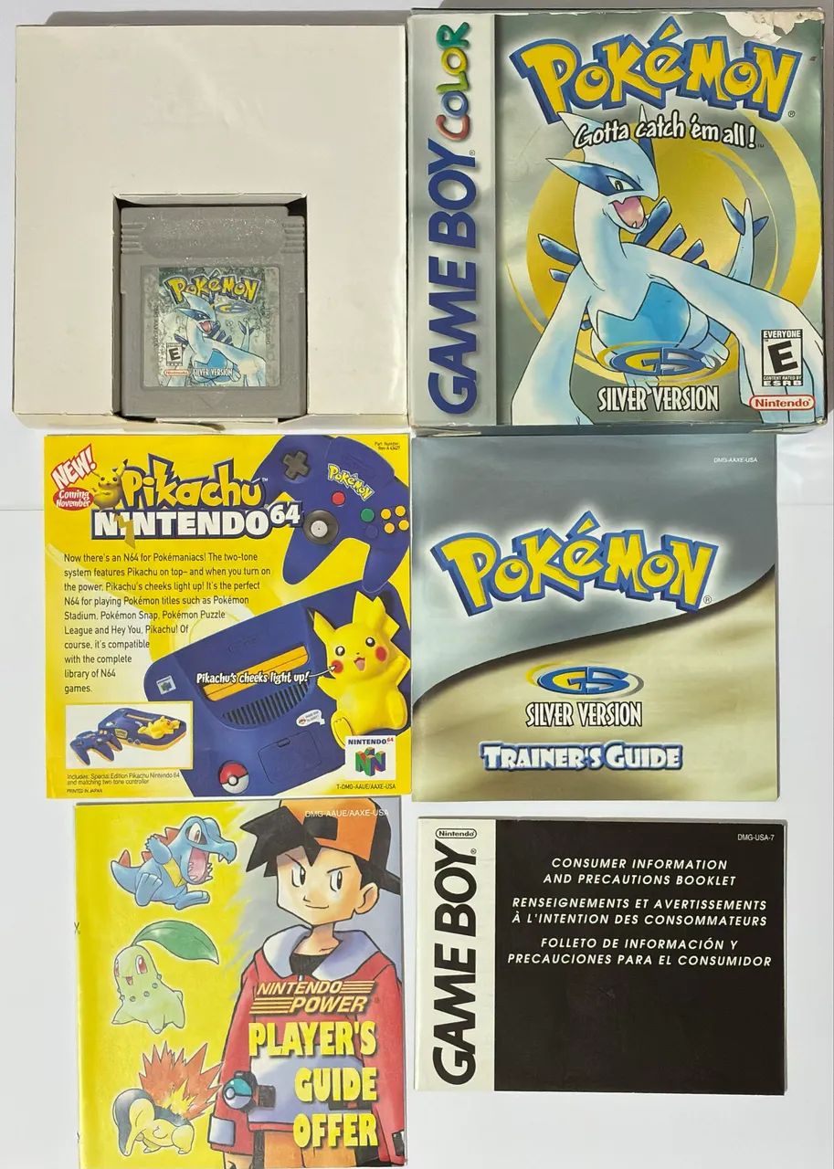 Pokémon Silver Original Nintendo Game boy color  - Foto 3