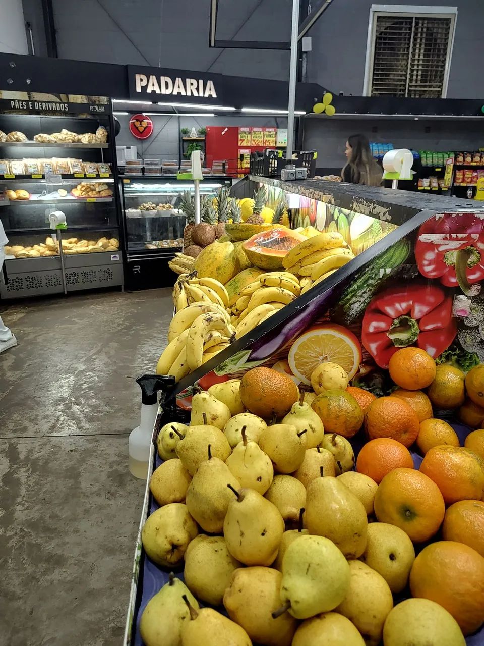Mercado padaria frios