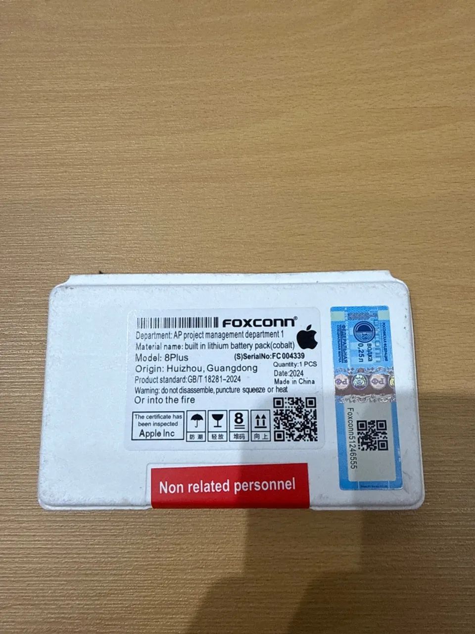 Flex Bat Foxconn para iPhone 8 Plus 