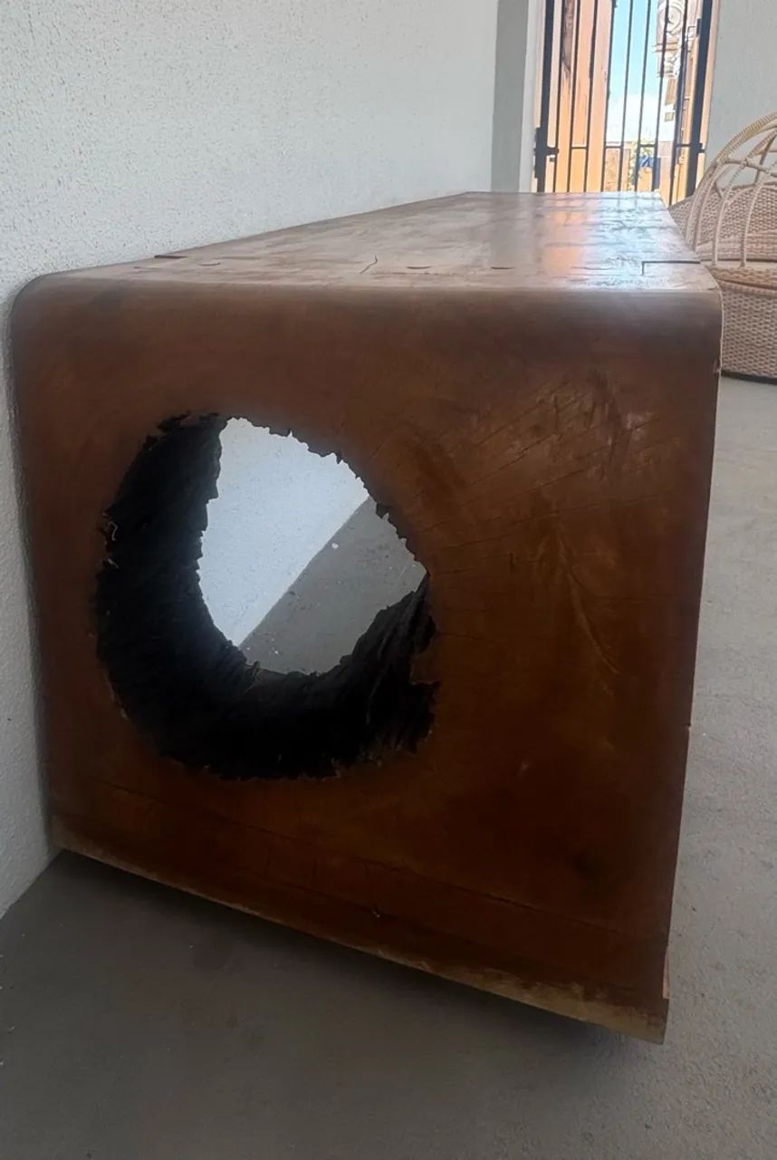 Mesa de madeira 0,70 x 2,60 - Foto 4