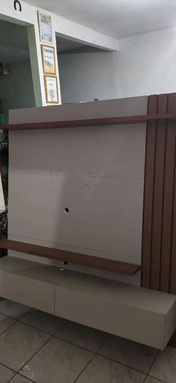 Painel+ rack para tv de até 55 polegadas 