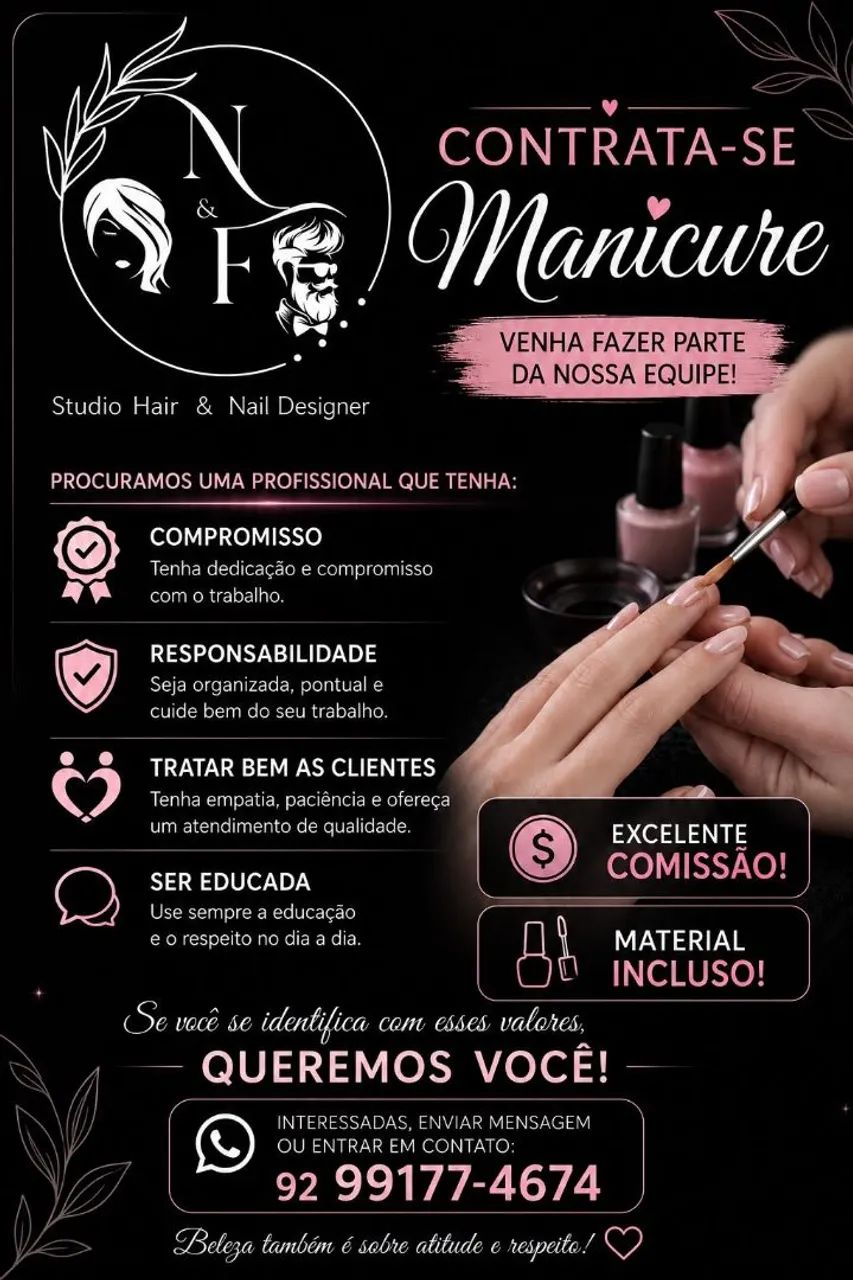 Procura-se profissionais qualificados e responsáveis  com comprometimento.  - Foto 2