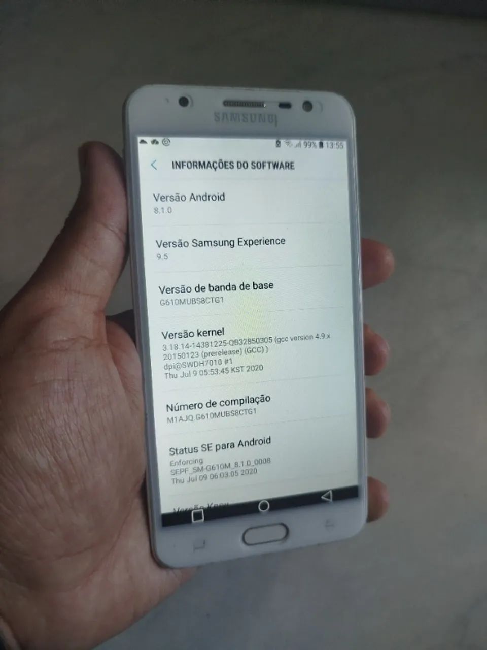 Samsung J7 Prime - Troco em bicicleta aro 29 - Foto 2