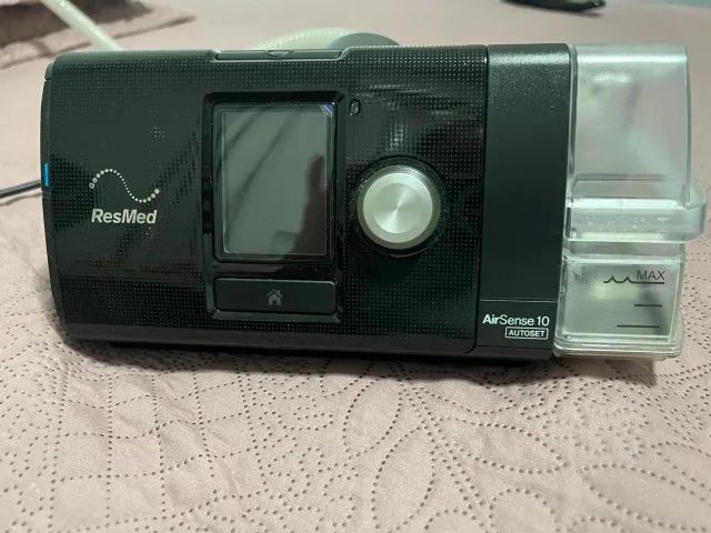 Cpap semi novo, com máscara