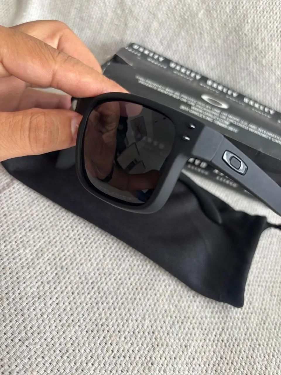 Óculos Oakley Holbrook Prizm Black Polarized Original - Foto 2