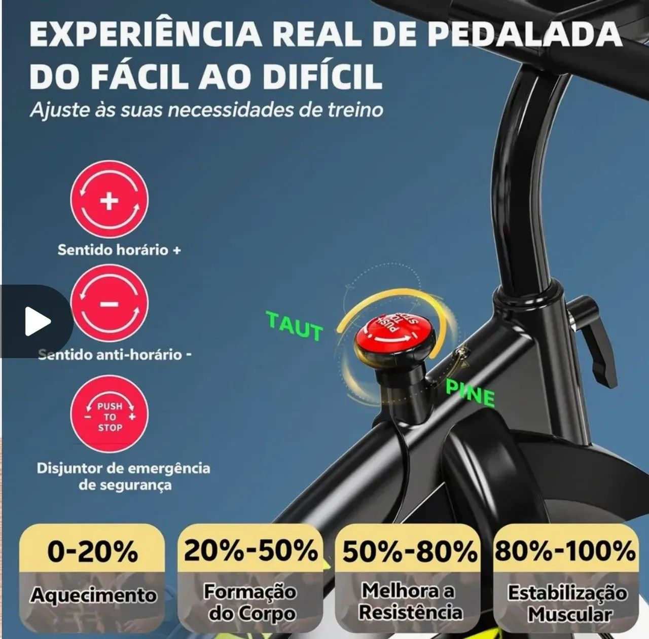 Bicicleta ergométrica super nova.  - Foto 4