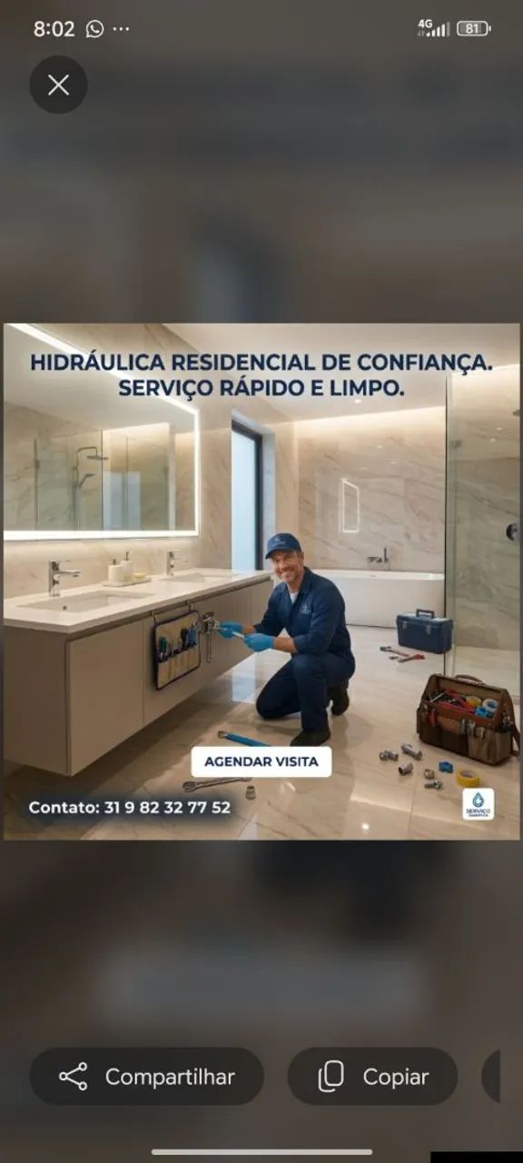 Bombeiro hidráulico e encanador 