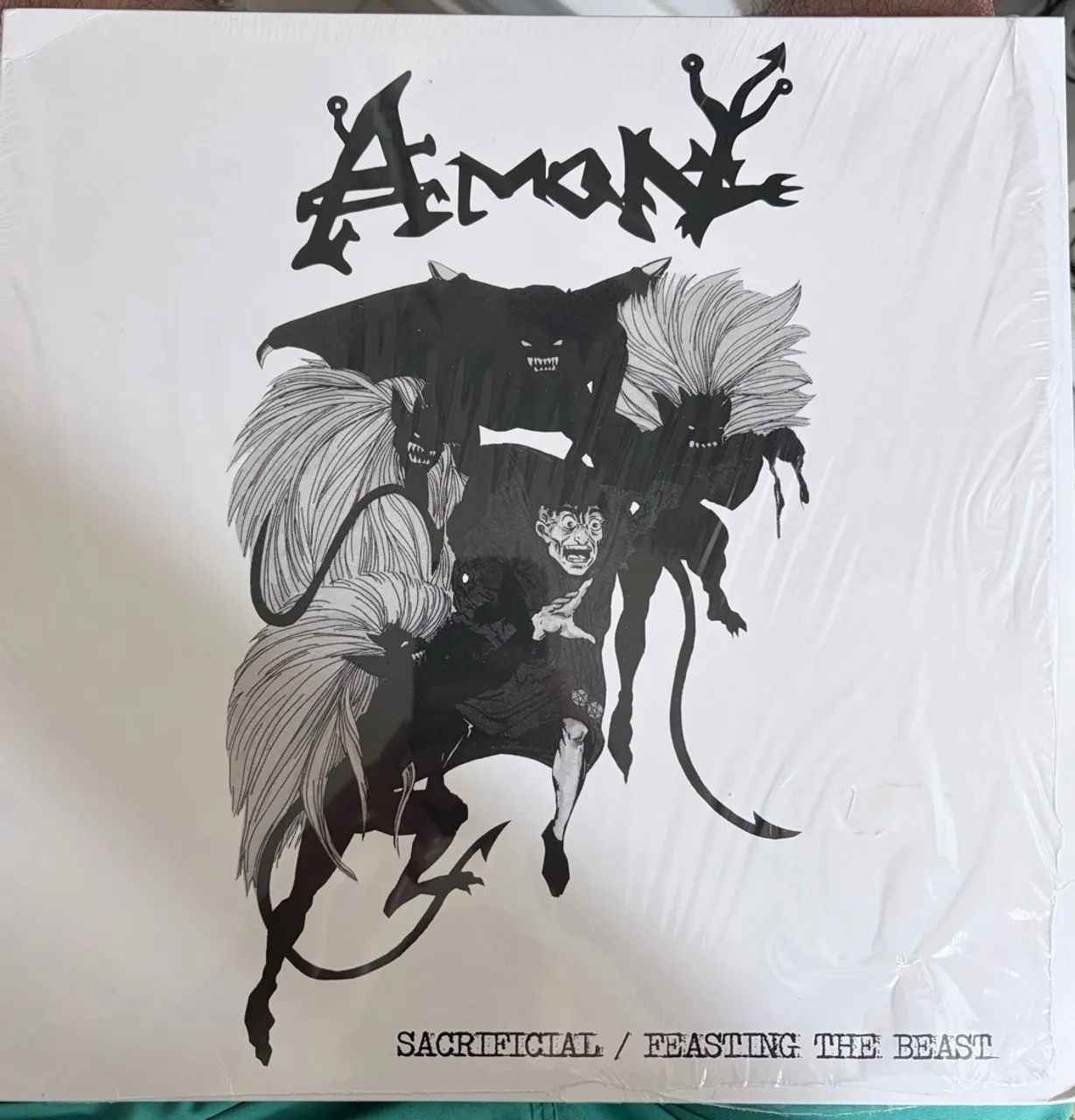 LP/Vinil Amon (Deicide) - Feasting the Beast & Sacrificial