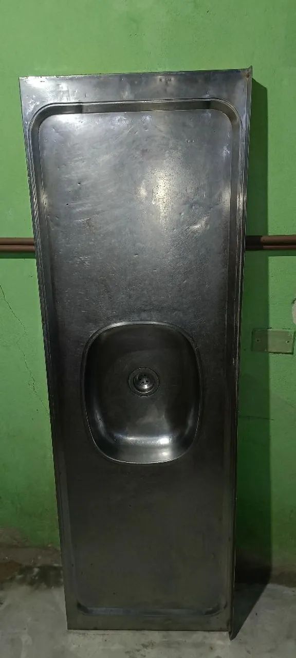 BALCÃO INOX 1,60 COM FORRO  - Foto 3