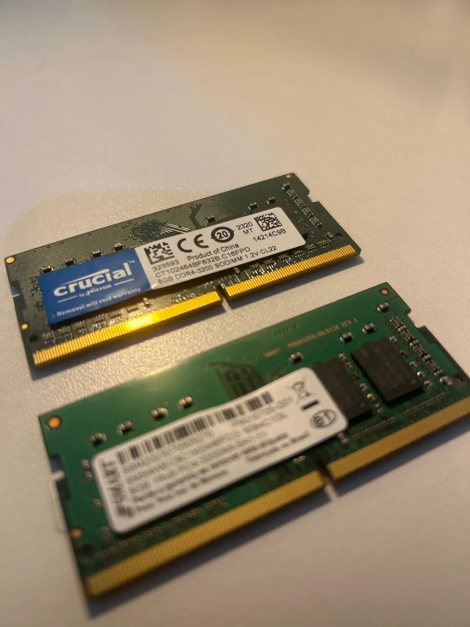 2 Memória 8Gb DDR4 3200 notebook - Memória RAM - São Mateus, Juiz