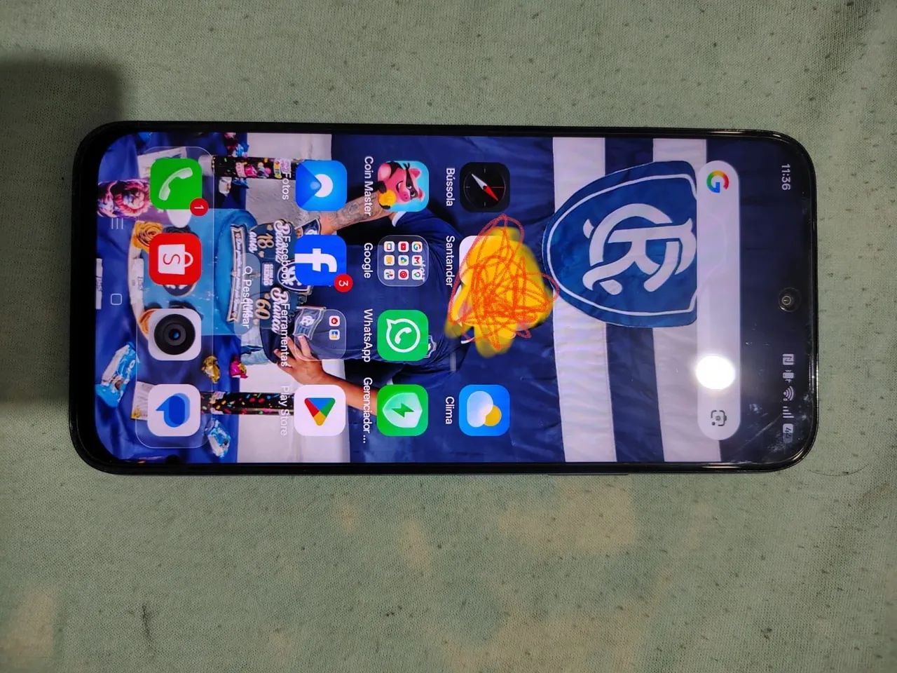 Venda de um celular novo aprova de água e resistente a quedas! - Foto 4