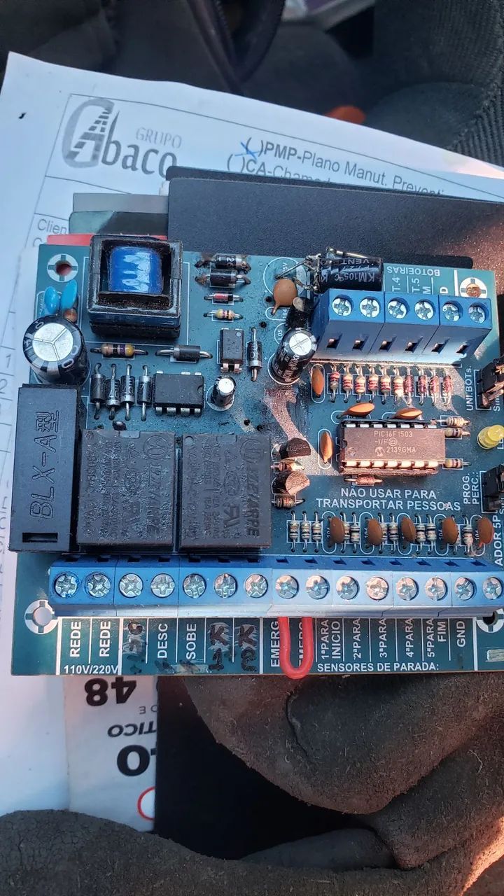 Auxiliar Técnico Elétrica ou Eletrônico 