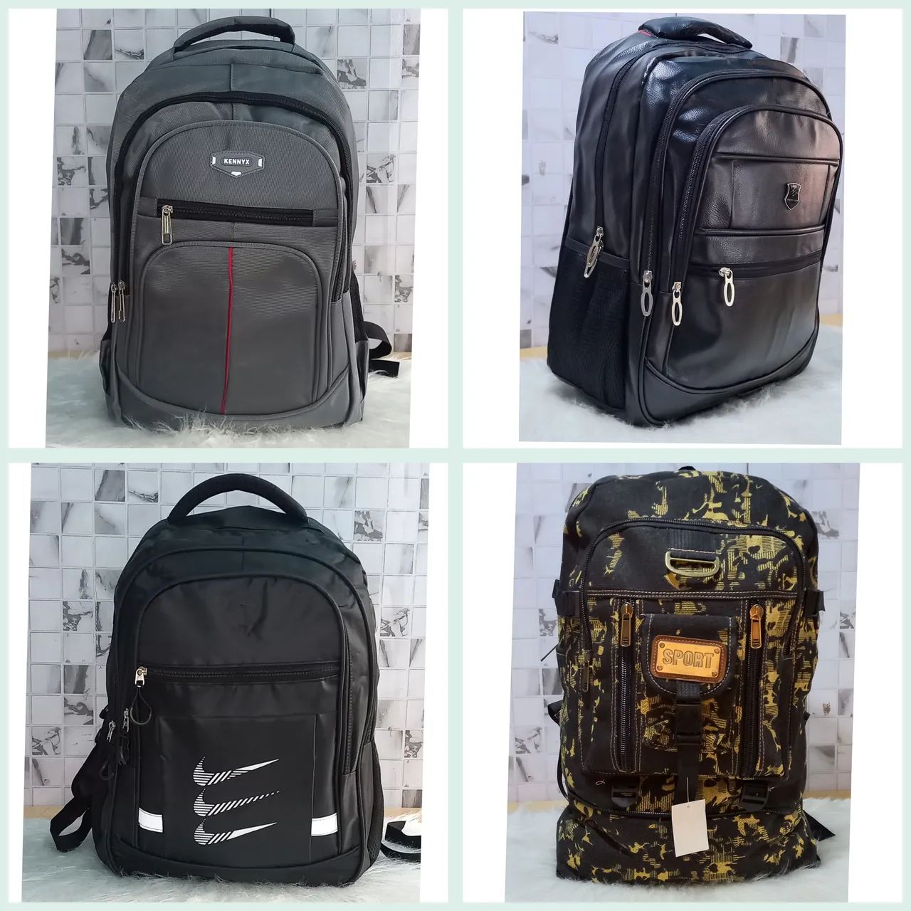MOCHILA ADULTO ACOLCHOADA E REFORÇADA 