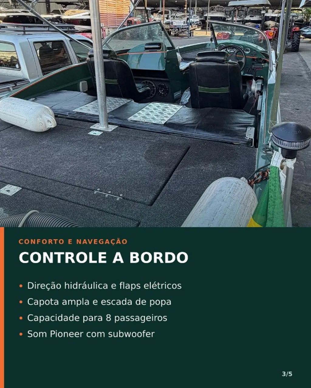 Lancha Titan 22 pés 2019 | MERCURY 150 HP - Foto 3
