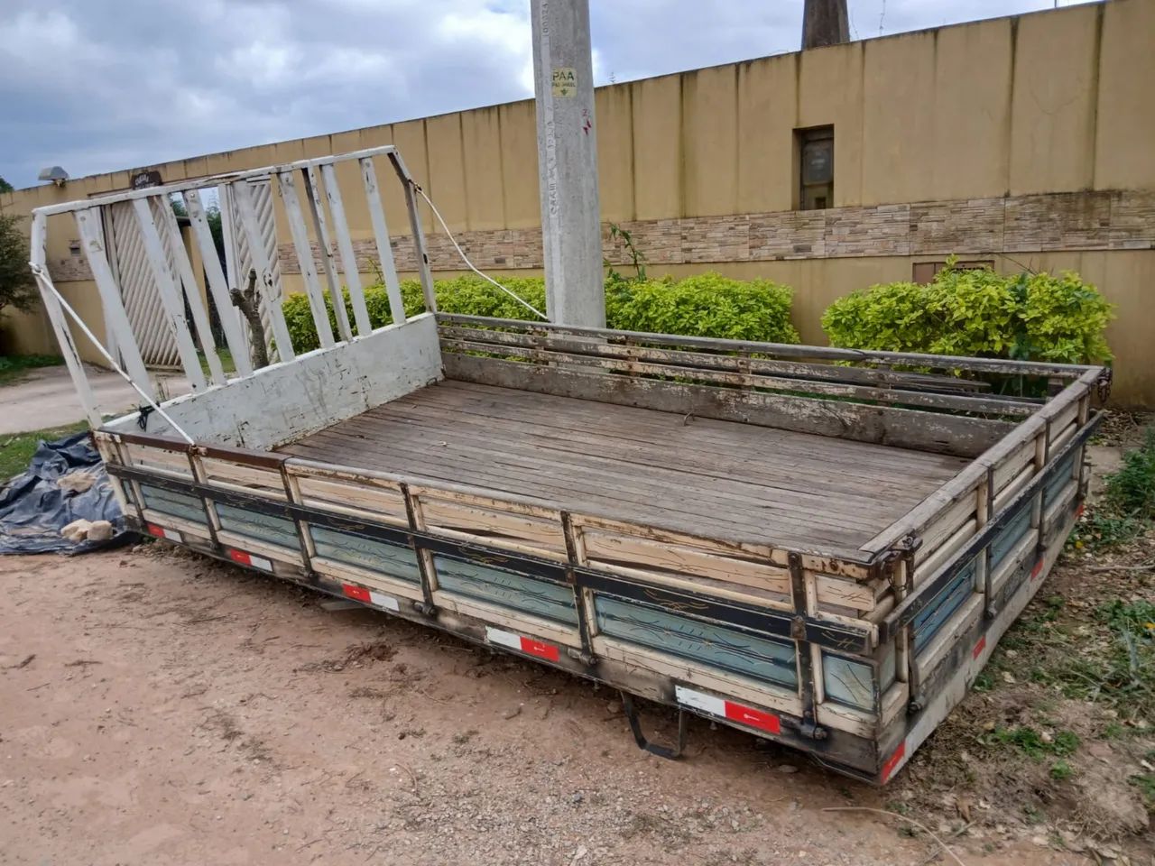 Carroceria de madeira para iveco , sprinter chassi , master chassi  - Foto 3