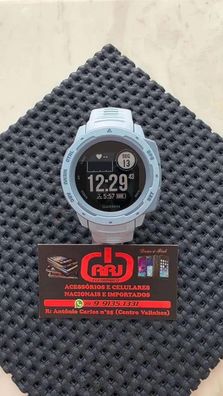 Garmin Instinct Standard Edition Azul - Foto 5