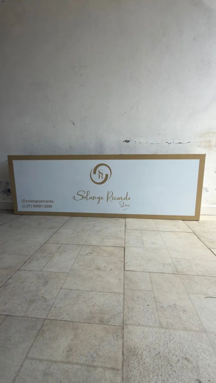 Placa de ACM para seu comércio  - Foto 2