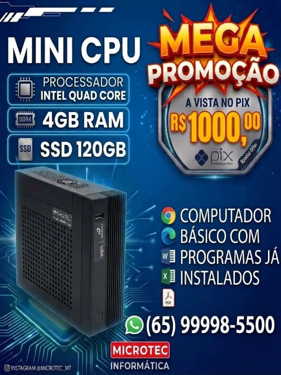 MINI CPU QUAD CORE !!!!!