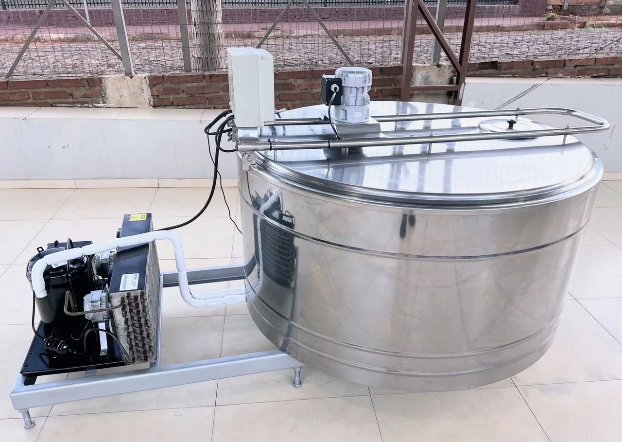 Tanque de Leite 500 L Tina Misturador Gelar Açaí Sorvetes 500 Litros Caldas Polpas e Agua - Foto 4
