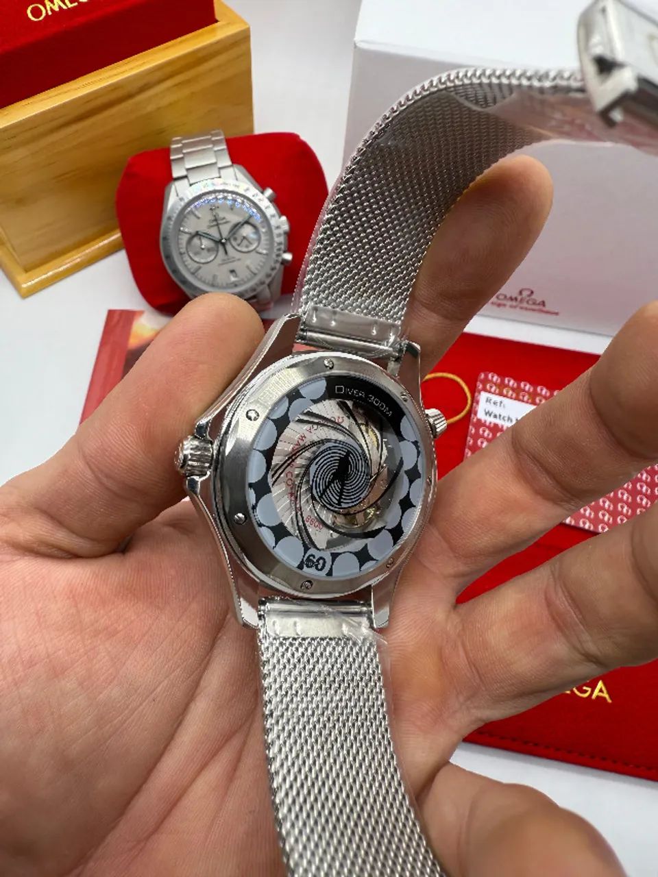 Relógio Omega Seamaster Edição Especial 007 automático