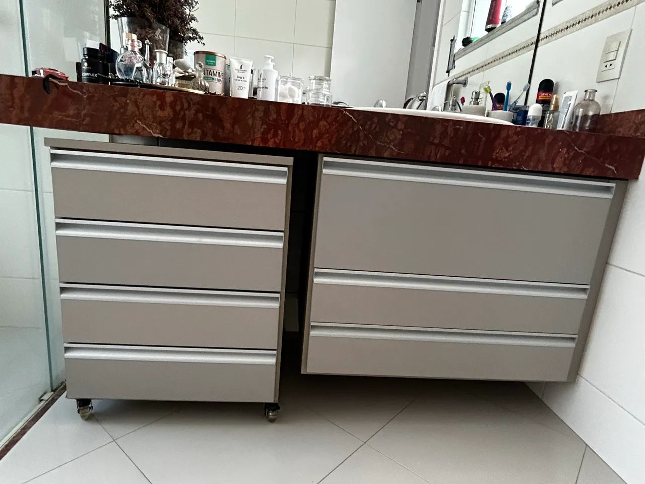 Bancada com cuba e misturador - Foto 2