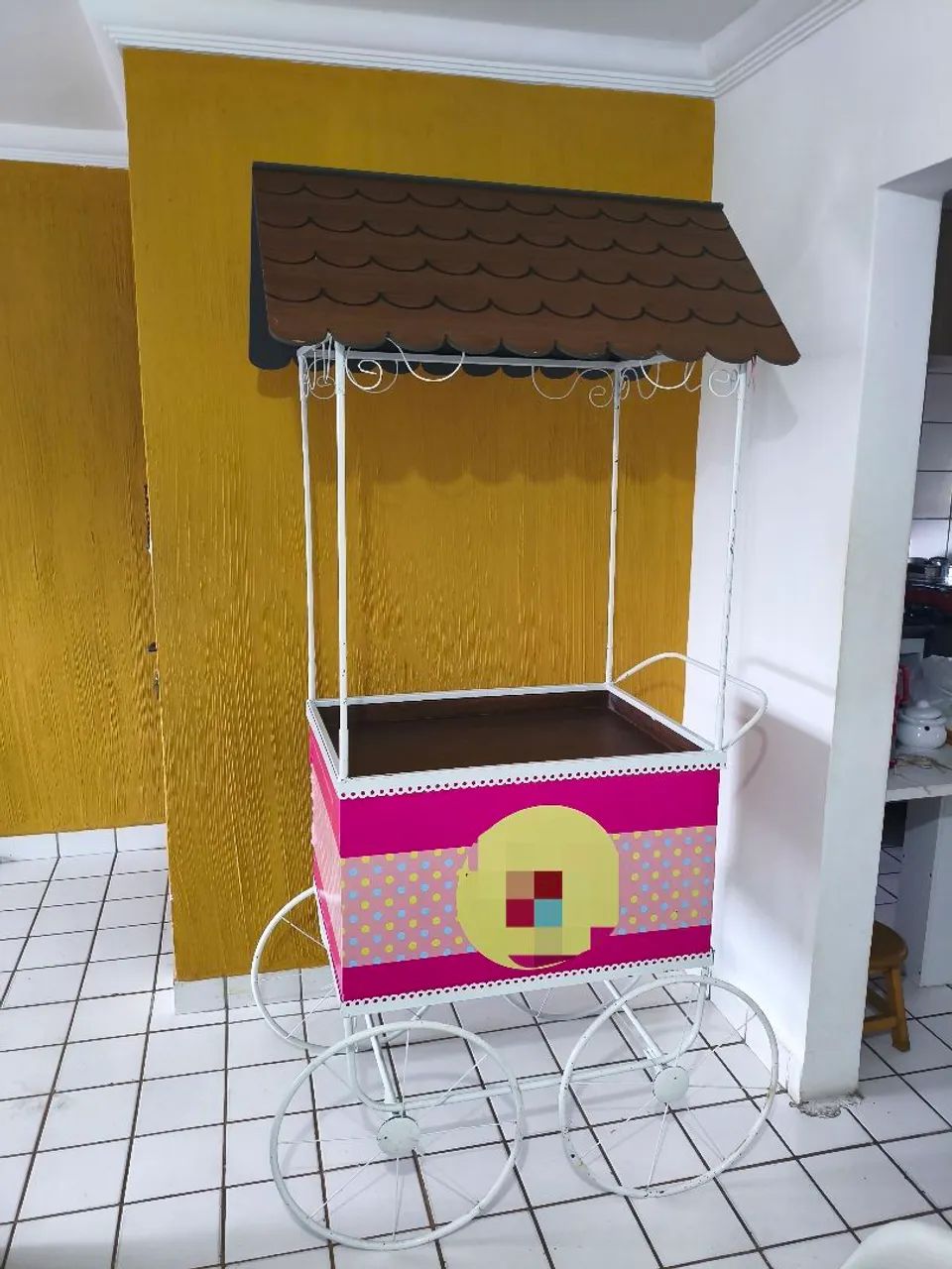 Carrinho expositor 