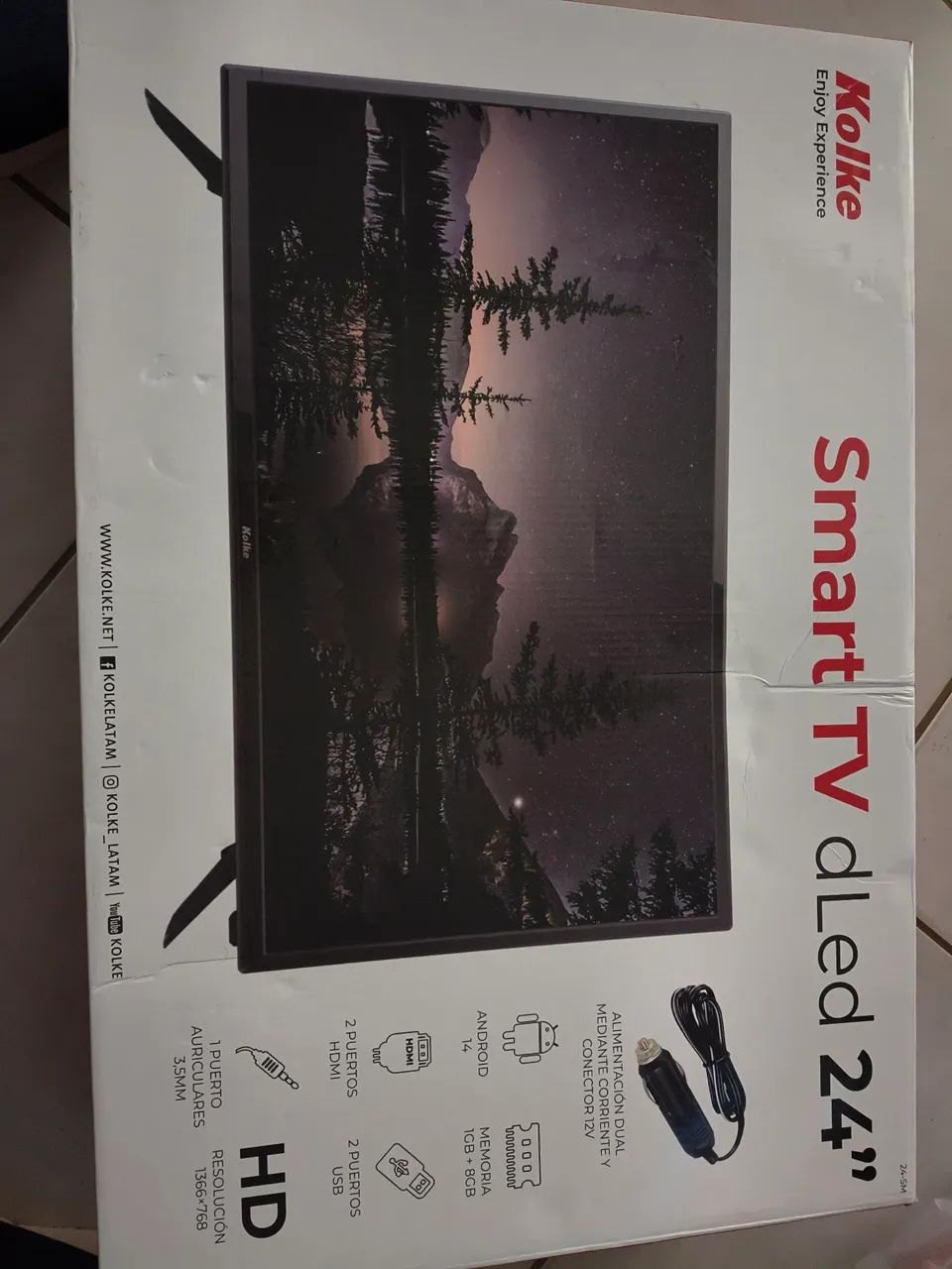 TV SMART,  12 volts , 24 polegadas Motorhome  - Foto 2