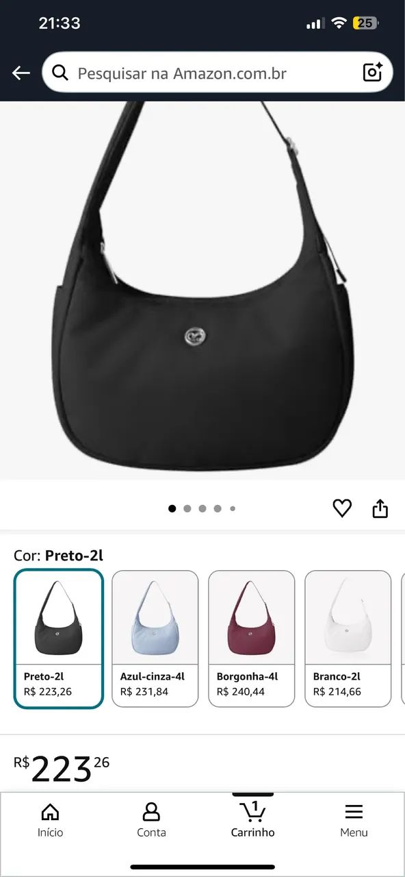 Bolsa náilon.. ótima para academia  - Foto 3