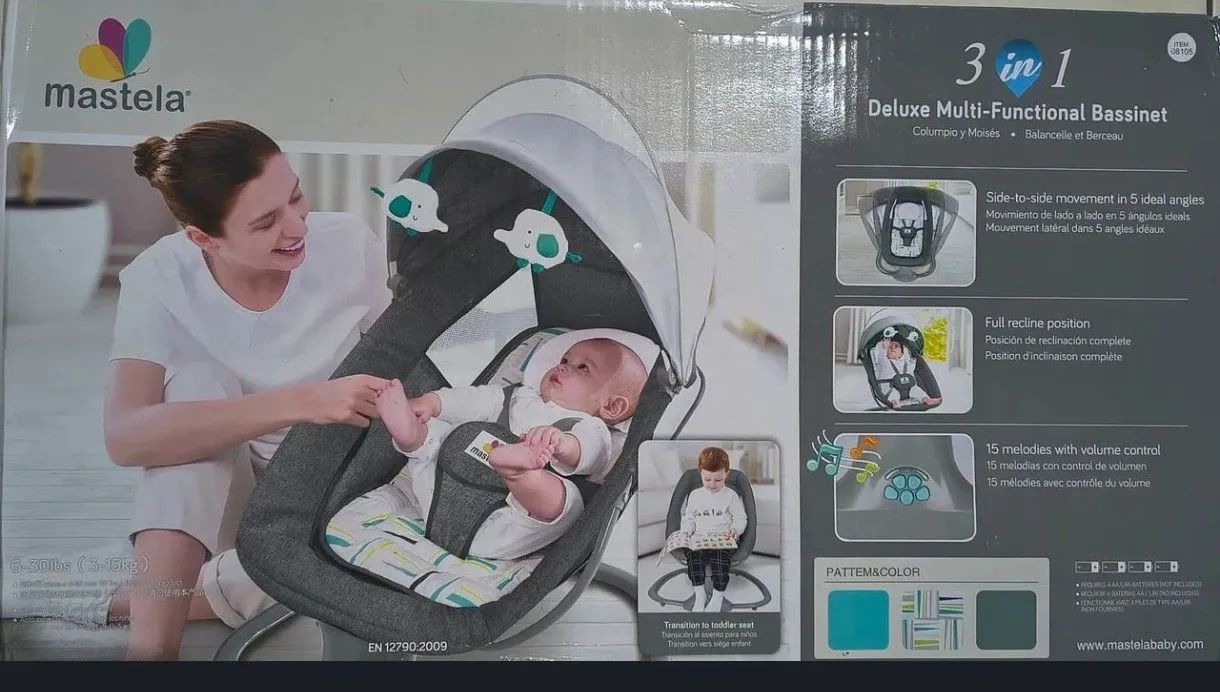 Cadeira de bebê 3x1