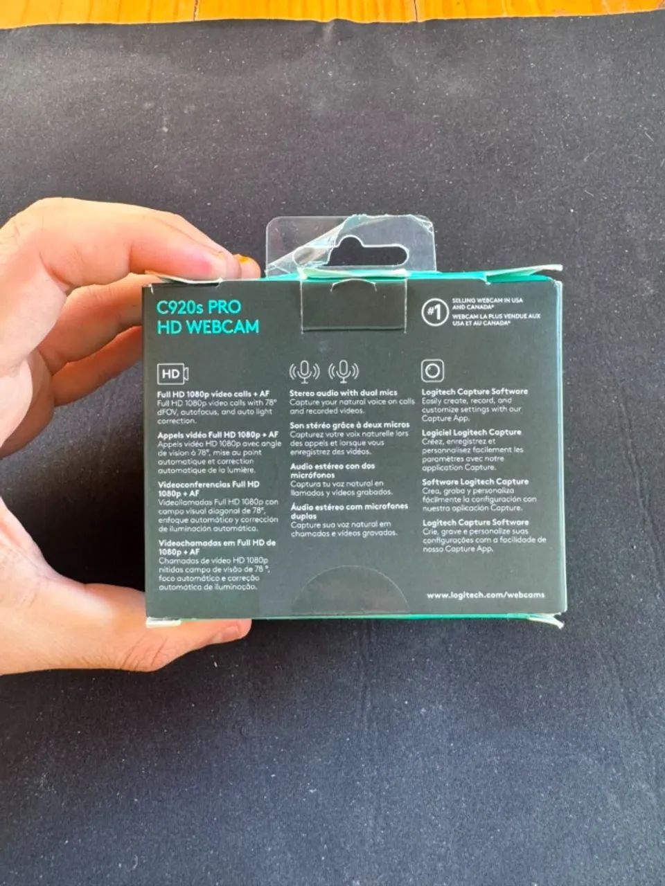 WEBCAM LOGITECH C920S FULLHD - Foto 4