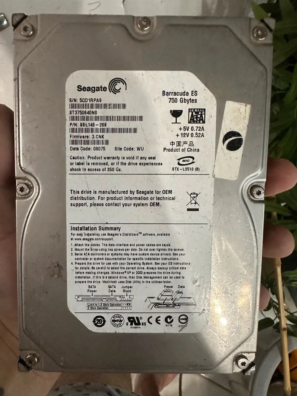 Hd 750 gb  - Foto 3
