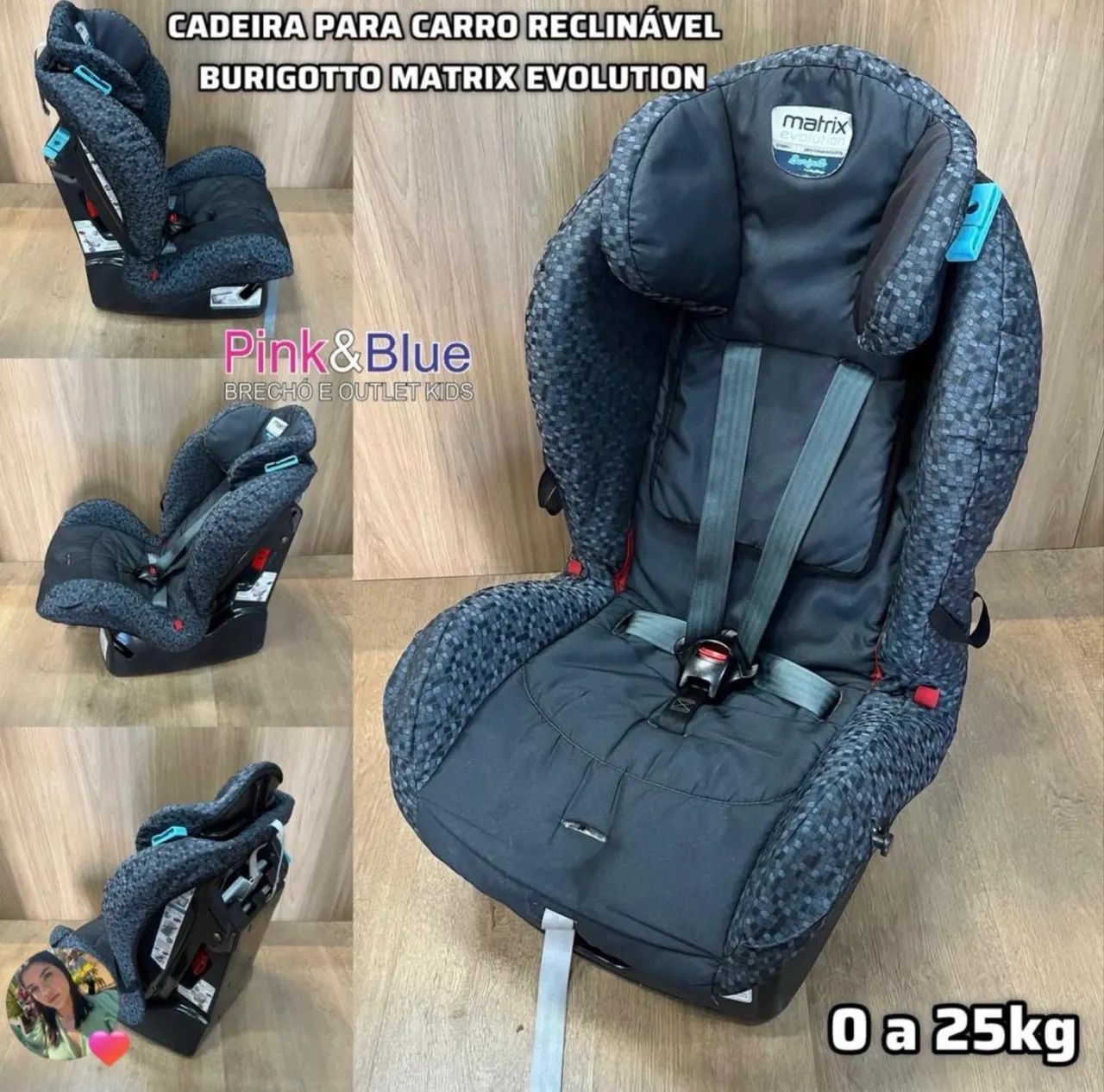 CADEIRA BURIGOTTO RECLINAVEL  MATRIX EVOLUTION