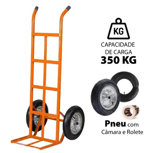 Carrinho de Carga 350kg - Muke Tools - Foto 2