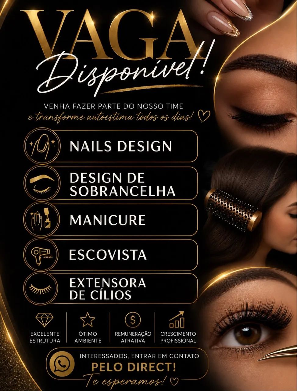 Precisa de manicure 