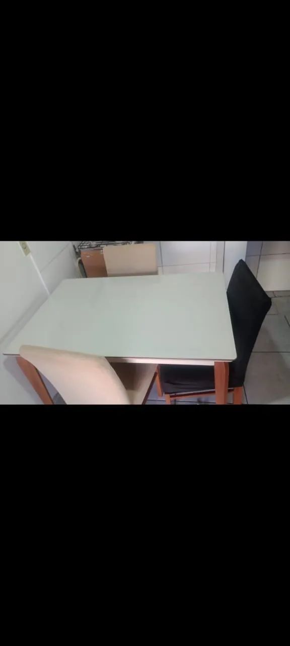 Mesa Atlântida moveis 4 cadeiras 