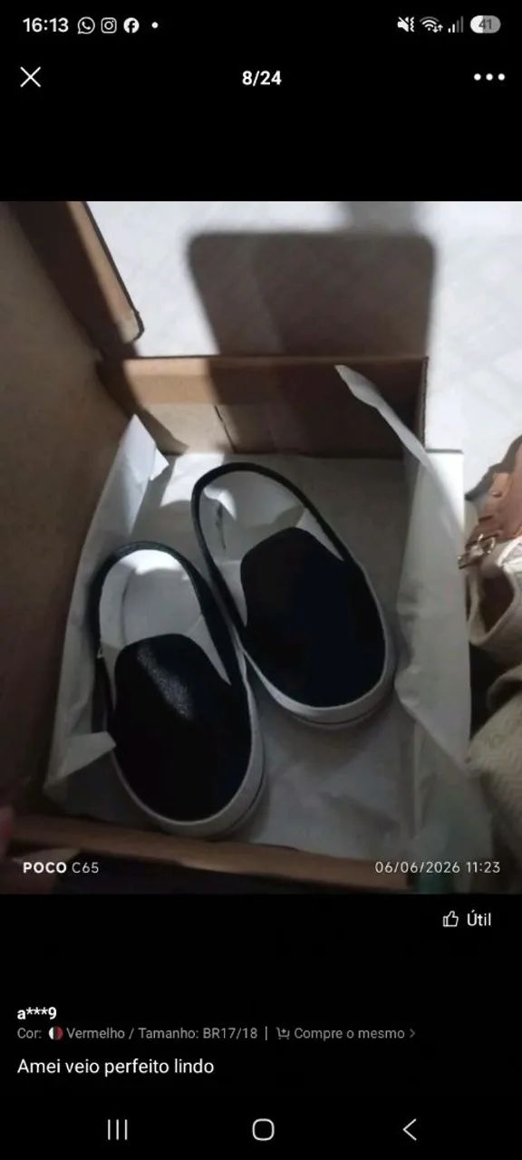 Vendo sapatinho de bebe