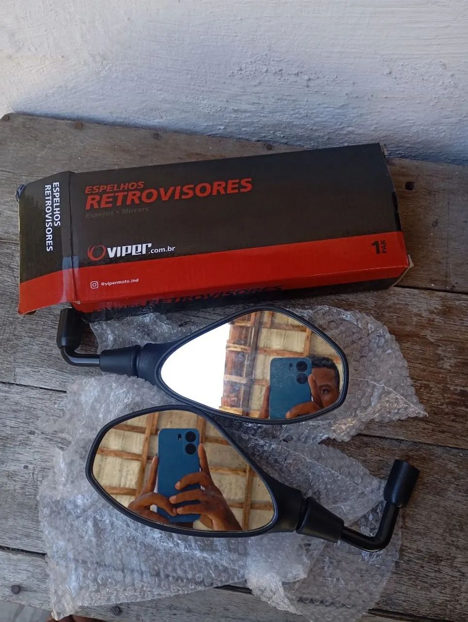 Retrovisor para moto