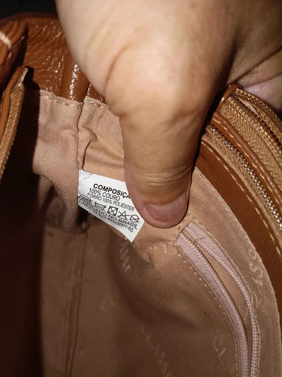 BOLSA DE COURO FEMININA  - Foto 4
