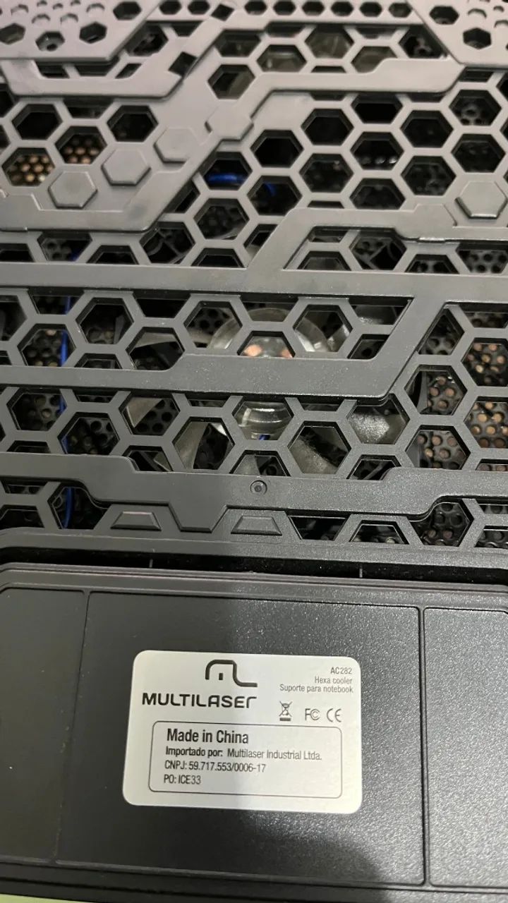 Suporte base para Notebook com 6 Coolers - Foto 5